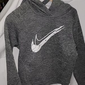 Nike Heather Gray Therma-Fit Hoodie